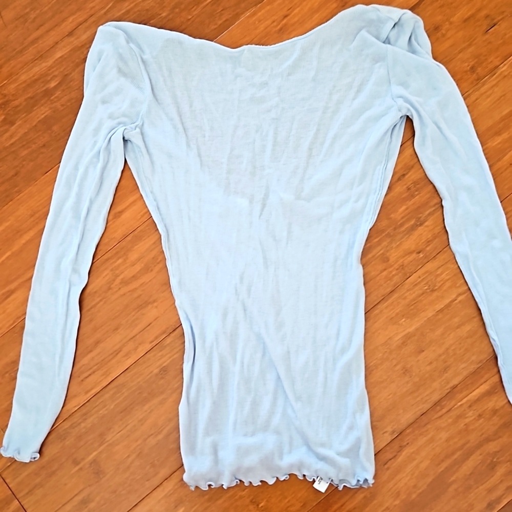 XS Free People Intimately Long Sleeve Shirt